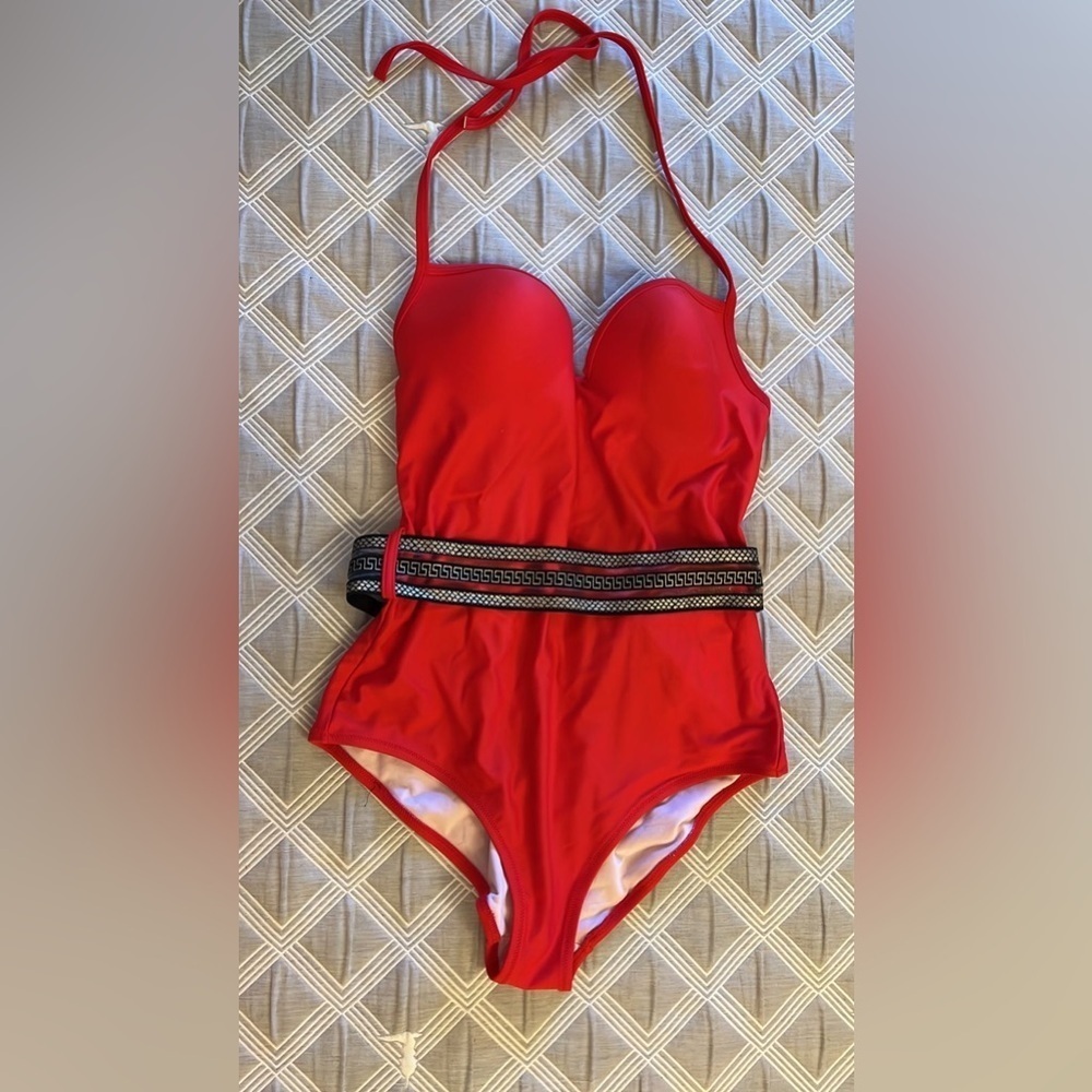 Lilly Red One Piece Swimsuit|size M